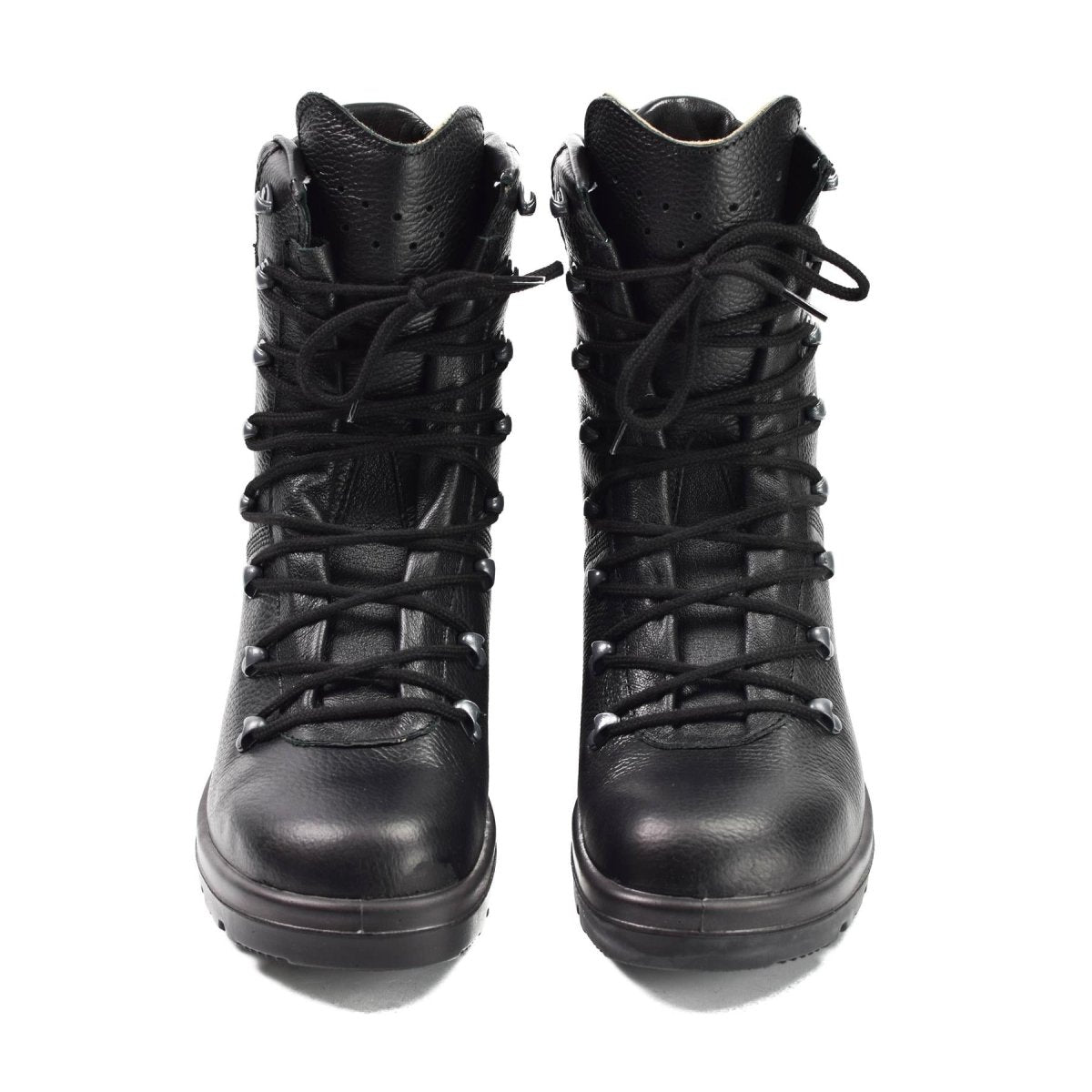 Original Alemania Botas del ejército de la Alemania Campo de cuero negro BDU Combat BW Problema militar nuevo