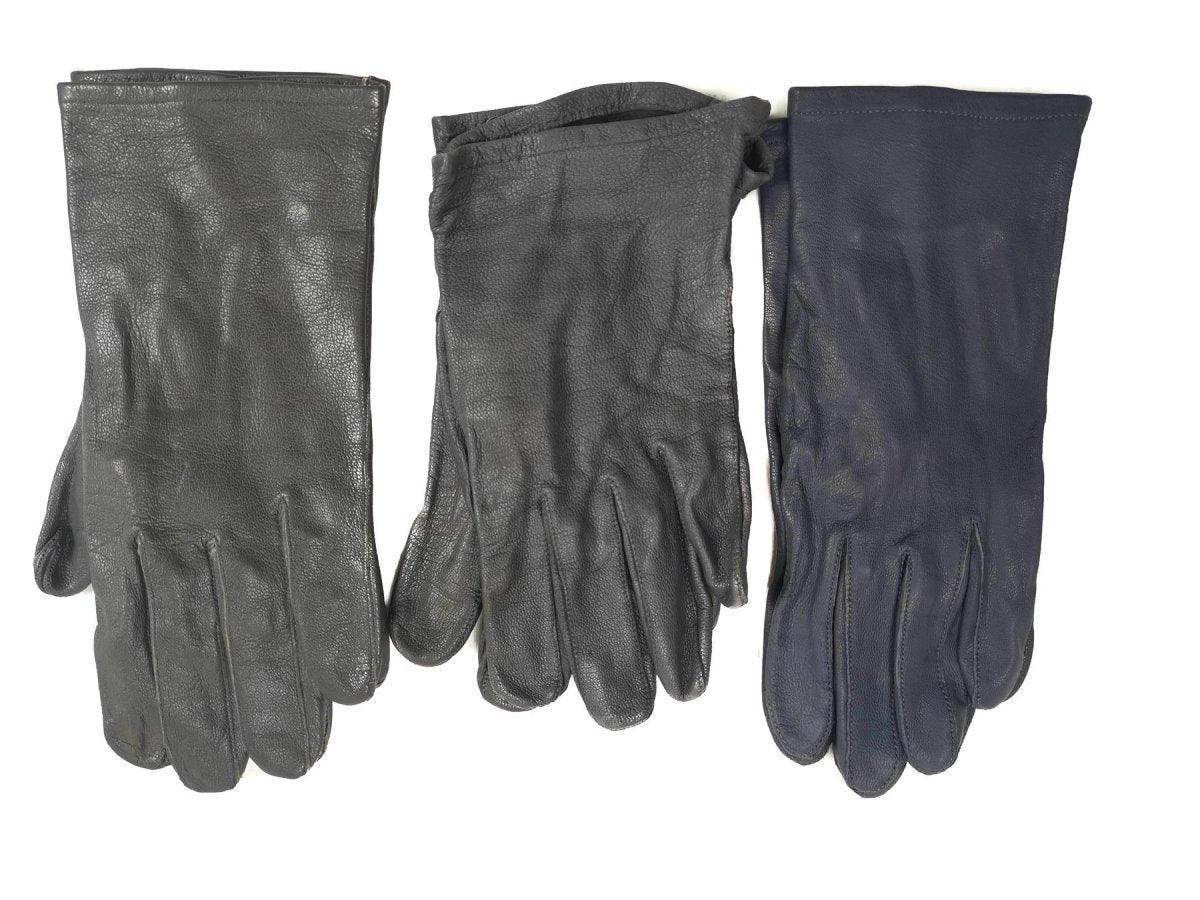 Guantes de cuero del ejército de Alemania Original Guantes grises Tácticos Tactical Surfall Problema