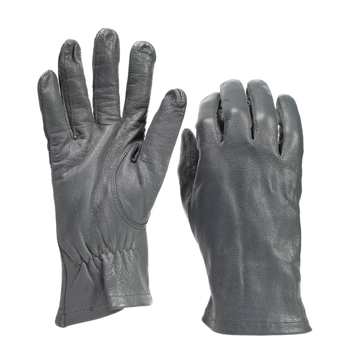 Guantes de cuero del ejército de Alemania Original Guantes grises Tácticos Tactical Surfall Problema