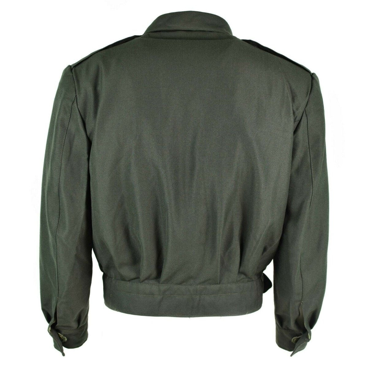 Field del ejército griego original chaqueta ike gabardine lana blaze grecé militar nuevo