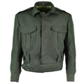 Field del ejército griego original chaqueta ike gabardine lana blaze grecé militar nuevo
