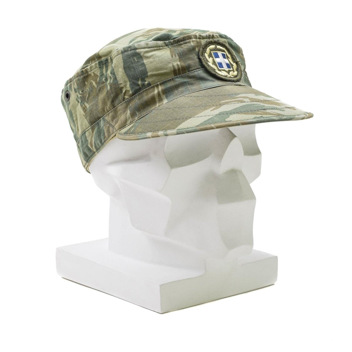 Tropas de campo del ejército griego original Cap Lagarto CAMO Capa de verano militar ligera