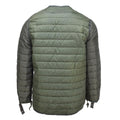 Chaqueta de revestimiento del ejército griego original m65 acolchado chaqueta militar cálida forraje verde