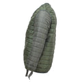 Chaqueta de revestimiento del ejército griego original m65 acolchado chaqueta militar cálida forraje verde