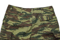 Pantalones de campo militares griegos originales BDU bolsillos cargo camuflaje lagarto