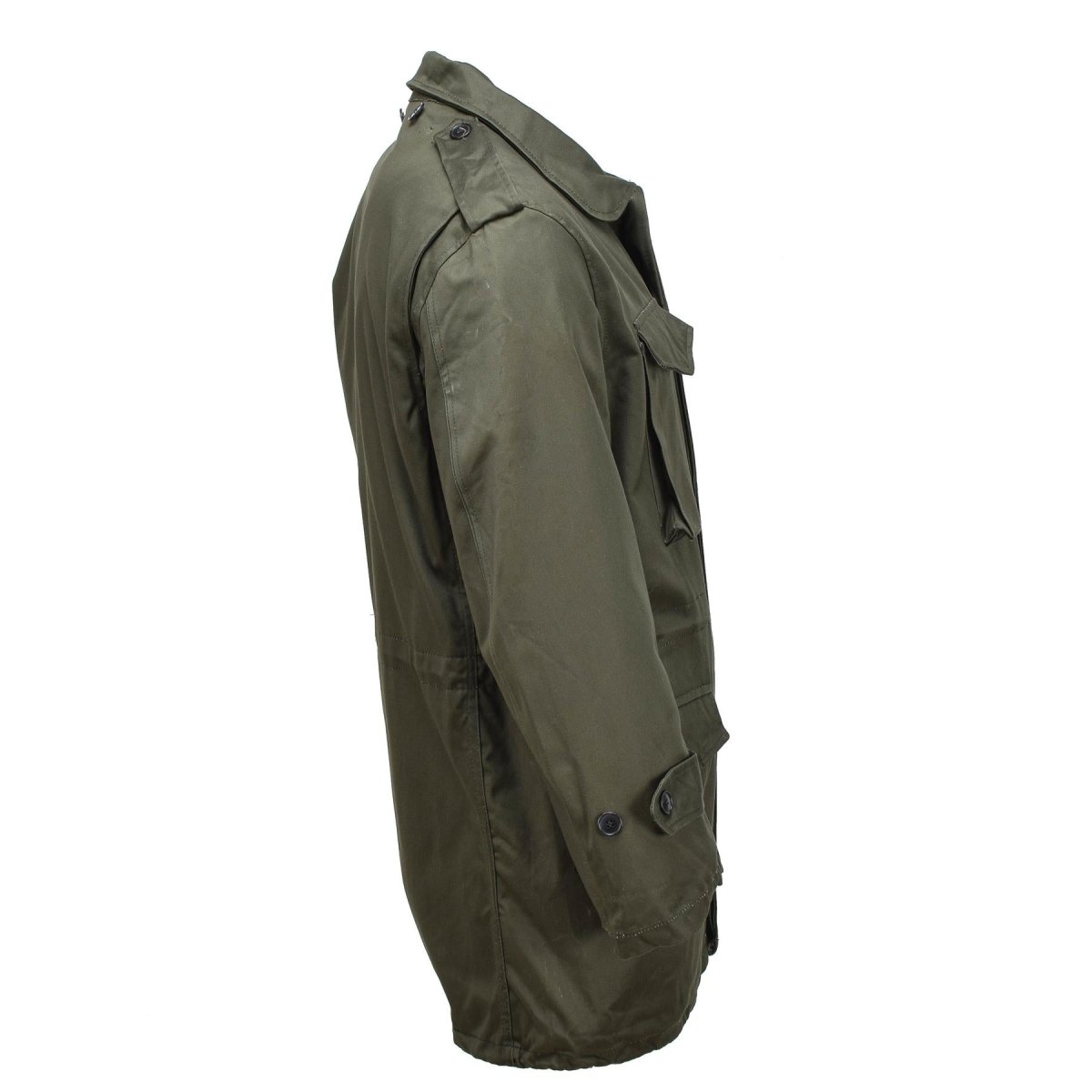 Jaqueta de uniforme de campo M65 de griego M65 original PARAPLUS Ejército de oliva parka nueva