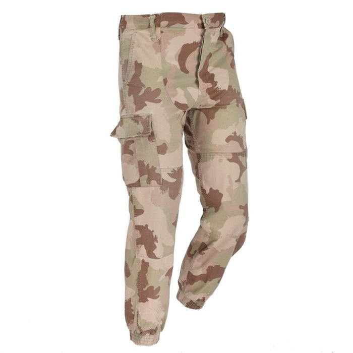Pantalones de camuflaje del ejército húngaro originales, pantalones de tropas de campo de combate del desierto - GoMilitar