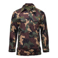 Chaqueta de campo militar húngara original M1990 Camisas de bosque de cuatro colores NUEVOS