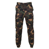 Pantalones de campo de verano militar húngaro original M1990 Woodland Camo Ripstop Nuevo