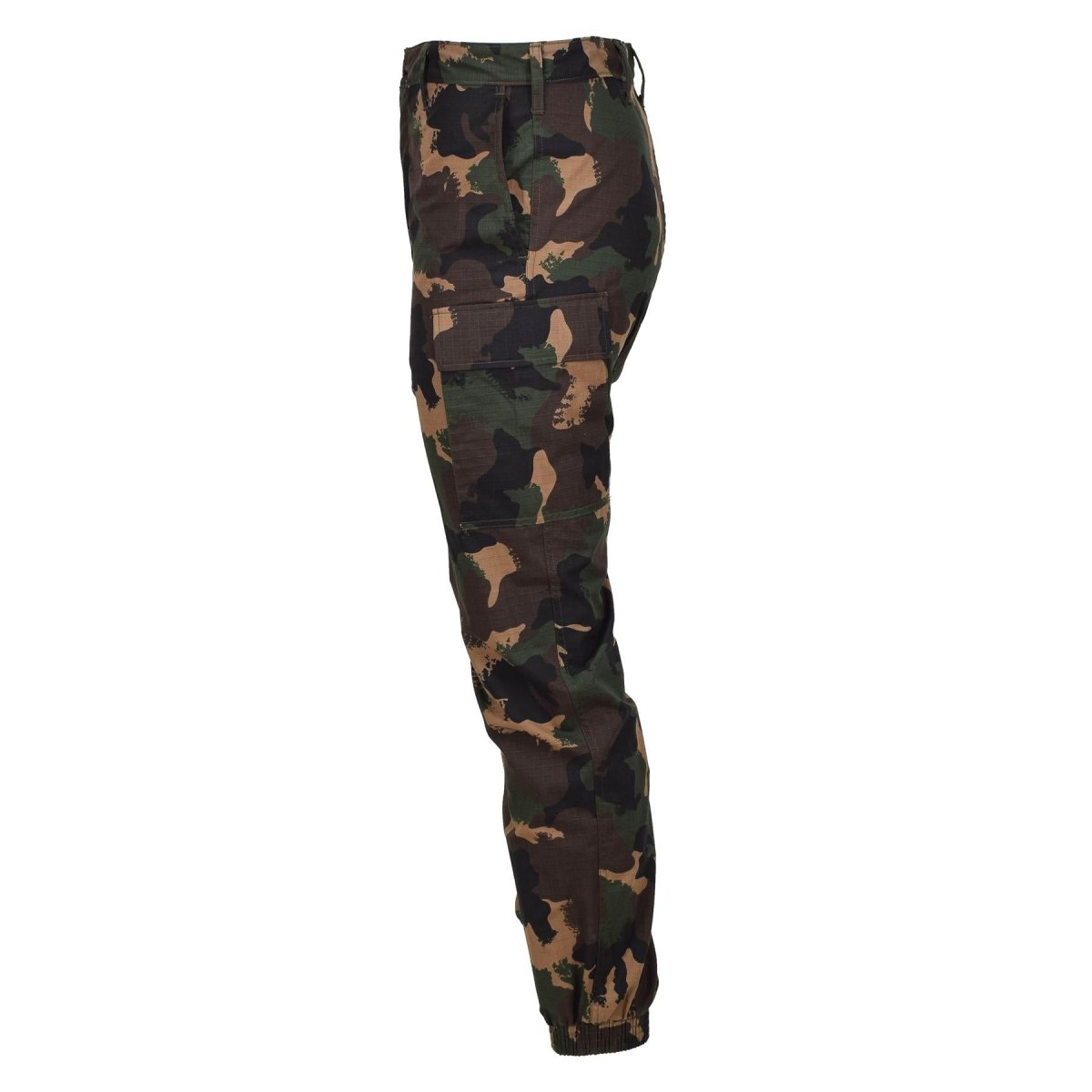 Pantalones de campo de verano militar húngaro original M1990 Woodland Camo Ripstop Nuevo