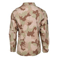 Chaqueta militar húngara original combate camisa de camuflaje de camuflaje liviano