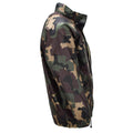 Chaqueta impermeable militar húngara original con capucha enrollable y solapa con botones M93 Camo