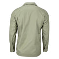 Camisa de combate militar original de Hungría de manga larga color oliva con bolsillos en el campo NUEVO\