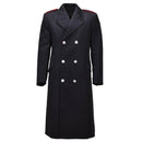 Original Italian Army Carabinieri Wool Coat Double Breasted Uniform Black - GoMilitar