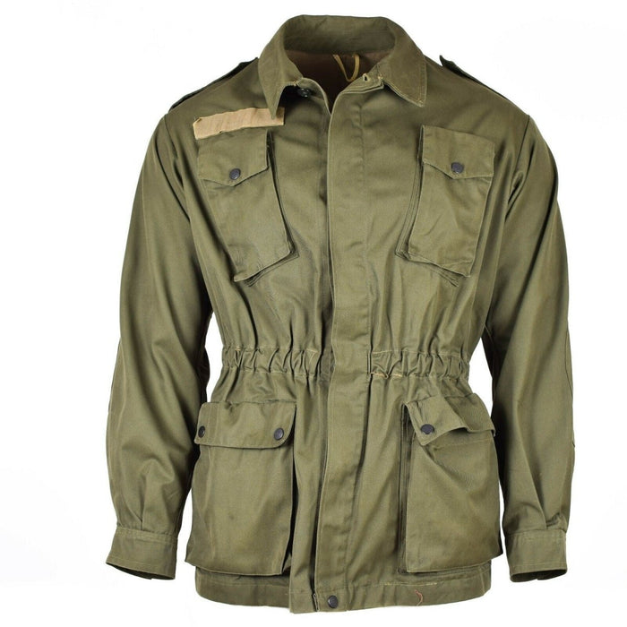 Original ejército italiano chaqueta verde oliva camisa militar BDU excedente emisión - GoMilitar