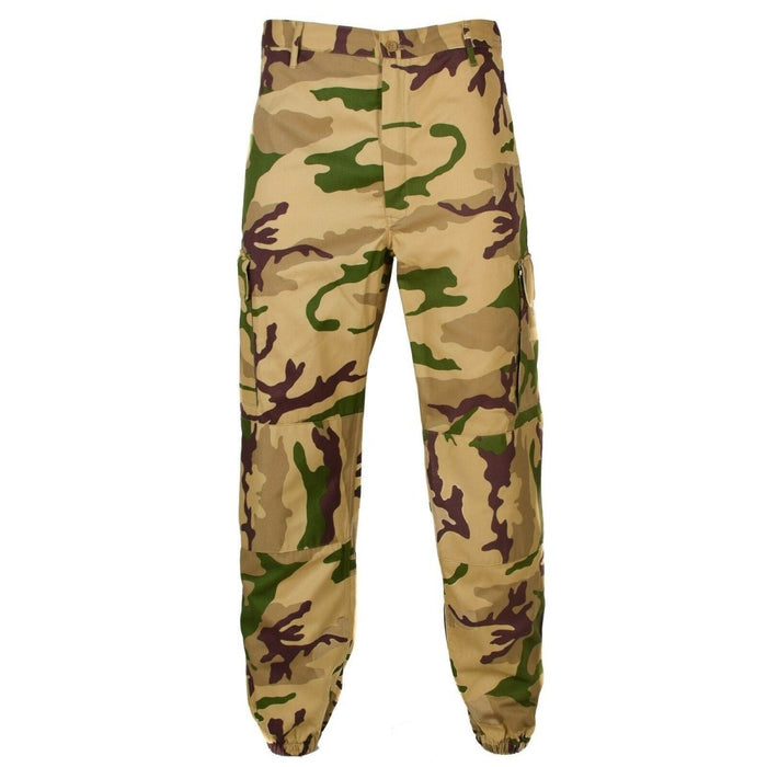 Pantalones originales del ejército italiano combate Desierto trópico Camuflaje pantalones de campo NUEVO - GoMilitar