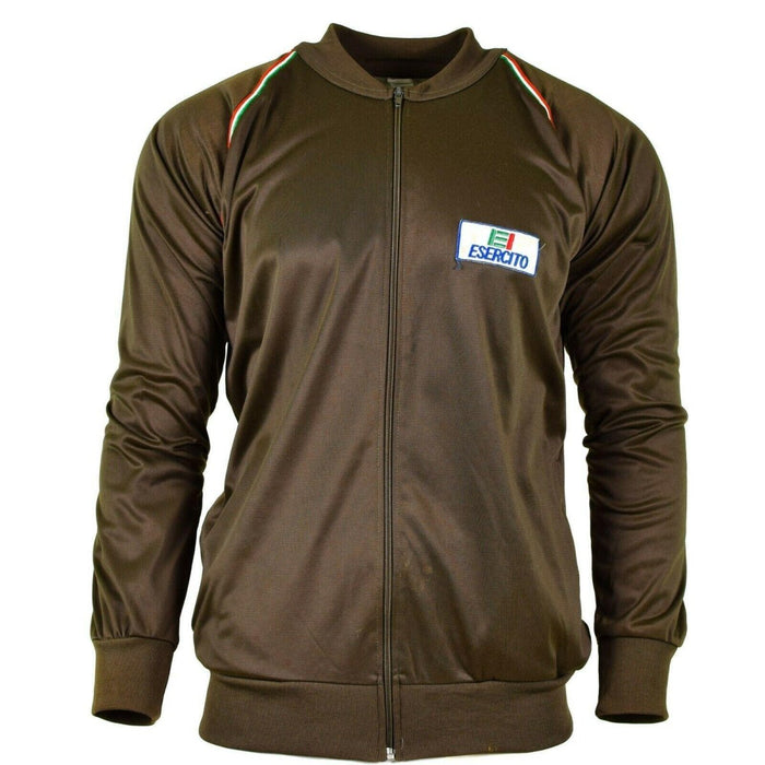 Chaqueta de entrenamiento de tropas del ejército italiano original, chándal superior excedente militar NUEVO - GoMilitar