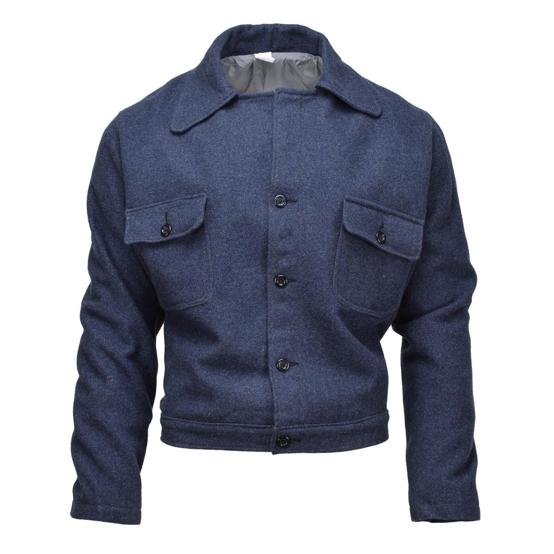 Original italiano ejército italiano chaqueta ike chaqueta blusa de lana chaqueta uniforme azul