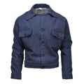 Original italiano ejército italiano chaqueta ike chaqueta blusa de lana chaqueta uniforme azul