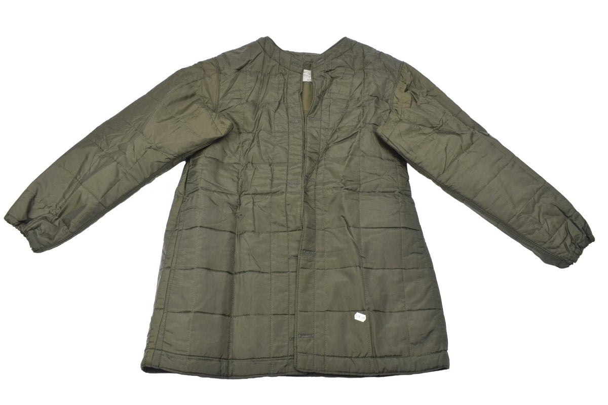 Fuerzas aéreas militares italianas originales de la chaqueta de lluvia con capucha con capucha de oliva recaer nuevo