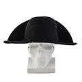 Original Italiano Militar Carabienieri Vestido Sombrero Vintage Desfile Negro