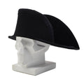 Original Italiano Militar Carabienieri Vestido Sombrero Vintage Desfile Negro