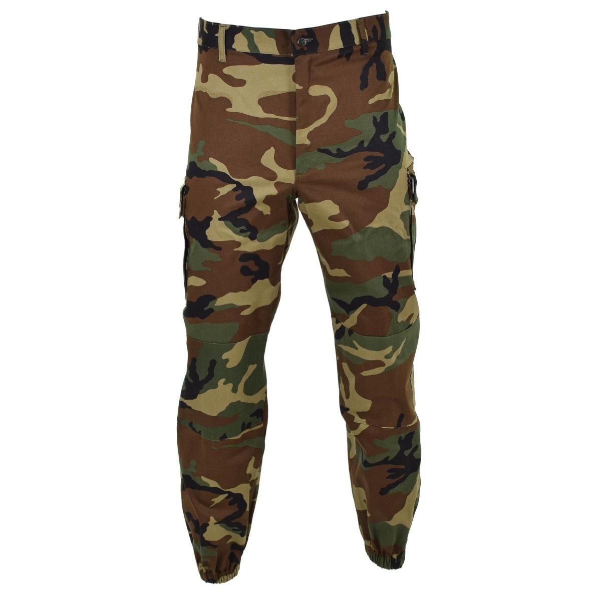 Pantalones de carga militar italiano originales Combate de bosque de camuflaje de camuflaje Noche Nuevo