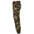 Pantalones de carga militar italiano originales Combate de bosque de camuflaje de camuflaje Noche Nuevo