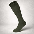 Calcetines de invierno originales italianos militares Esercito, largos, cálidos, paquete de 3, color verde oliva