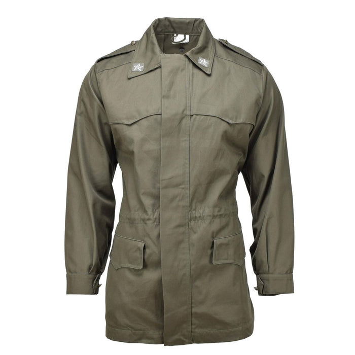 Parka militar italiana original chaqueta de campo con forro acolchado desmontable verde oliva NUEVO - GoMilitar
