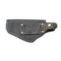 Funda de pistola militar italiana original con cierre de botón a presión de nailon, color gris