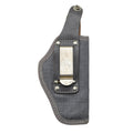 Funda de pistola militar italiana original con cierre de botón a presión Nylon Gris Nuevo