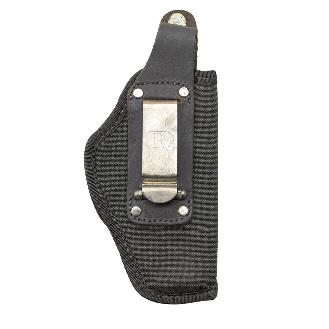 Funda de pistola militar italiana original con cierre de botón a presión Nylon Gris Nuevo