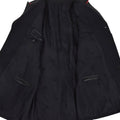 Jaqueta de policía militar italiana original Oficial oficial de uniforme negro formal