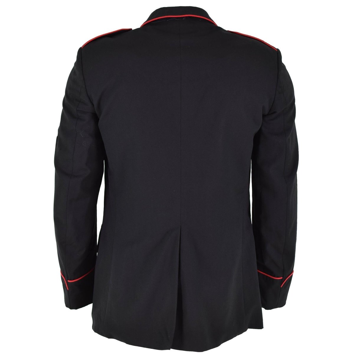Jaqueta de policía militar italiana original Oficial oficial de uniforme negro formal