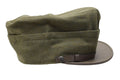 Tapa de campo snapback de italiana original lana de oliva liviana vintage