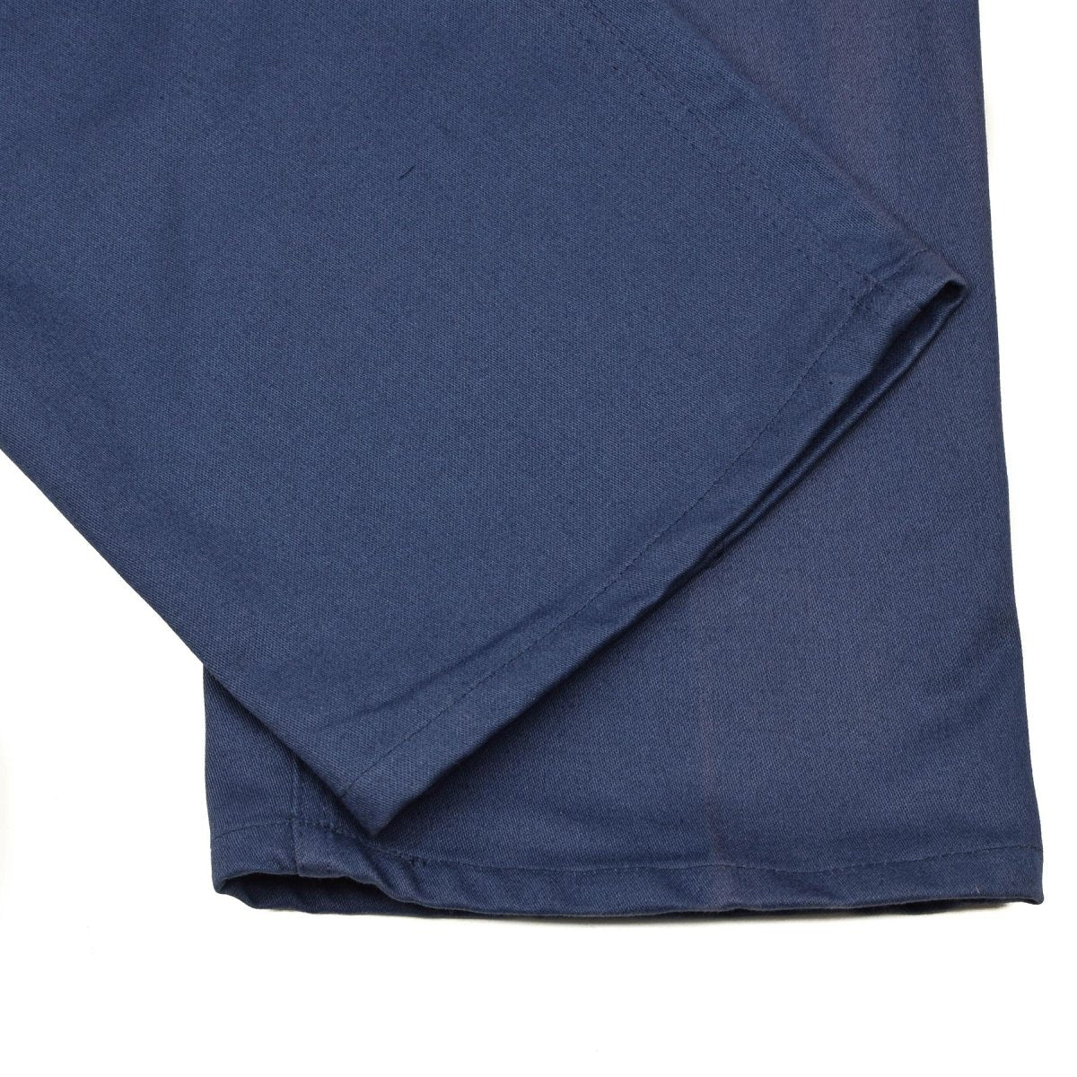 Pantalones de trabajo militar italiano original pantalones del ejército de excedentes azules algodón nuevo