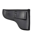 Hólstera de cuero de pistola militar de Italia original Beretta lleva portavasos negros