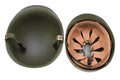 Casco de acero belga militar original M51 Combate táctico Ejército Interior PVC Olive