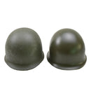 Original Military Belgian Steel Helmet M51 tactical combat army inner pvc Olive - GoMilitar