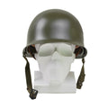 Casco de acero belga militar original M51 Combate táctico Ejército Interior PVC Olive