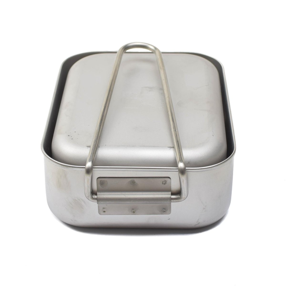 Problema militar original Mess Tins de acero inoxidable Camping Wajusware al aire libre