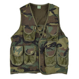 Chaleco táctico original de la OTAN bosque camuflaje múltiples bolsillos de campo ejército nuevo
