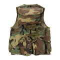 Chaleco táctico original de la OTAN bosque camuflaje múltiples bolsillos de campo ejército nuevo