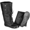 Overboots de Alfa del ejército de Noruega original aislantes zapatos de cuero negro bien agarre nuevo