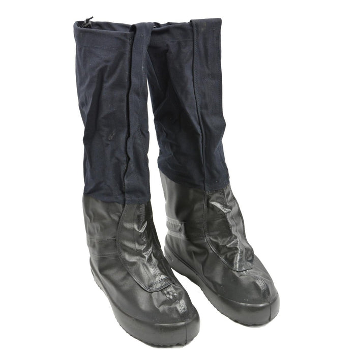 Cubrezapatos térmicos militares originales de Noruega Polainas de goma con aislamiento impermeable - GoMilitar