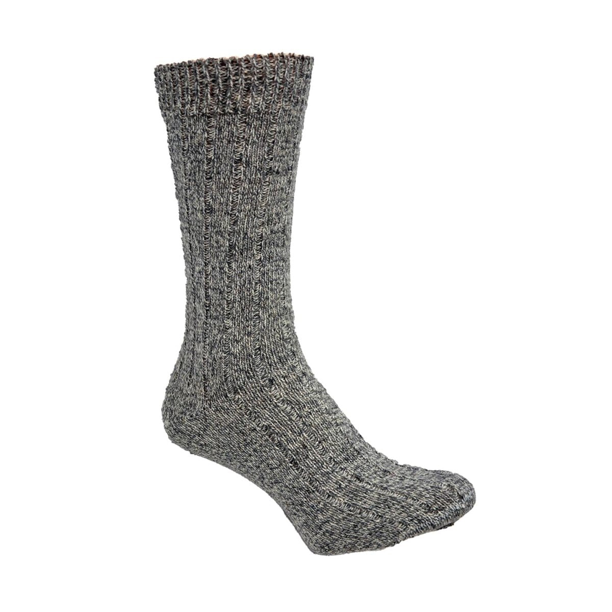 Calcetines Originales Militares Noruegos De Lana Merino Transpirable Línea De Tendencia Gris