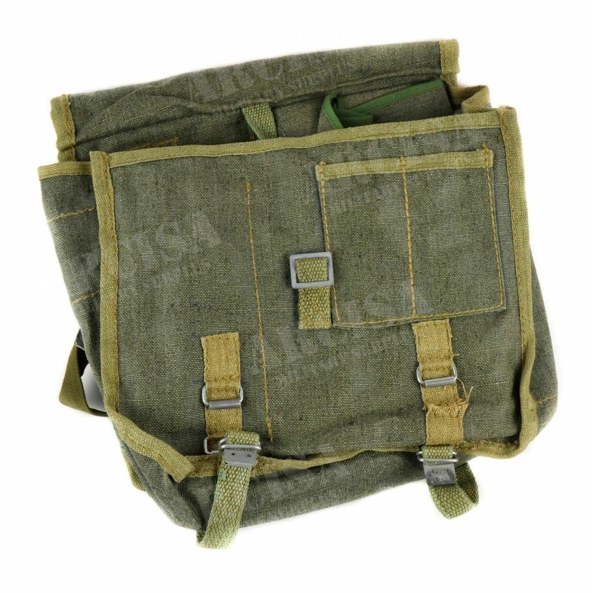 Ejército polaco original Haversack Canvas Bag Bag Bag Bagchraft Bushcraft