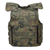 Chaleco de combate militar polaco original, pétalos polacos balísticos a prueba de balas, camuflaje