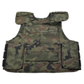 Chaleco de combate militar polaco original, pétalos polacos balísticos a prueba de balas, camuflaje